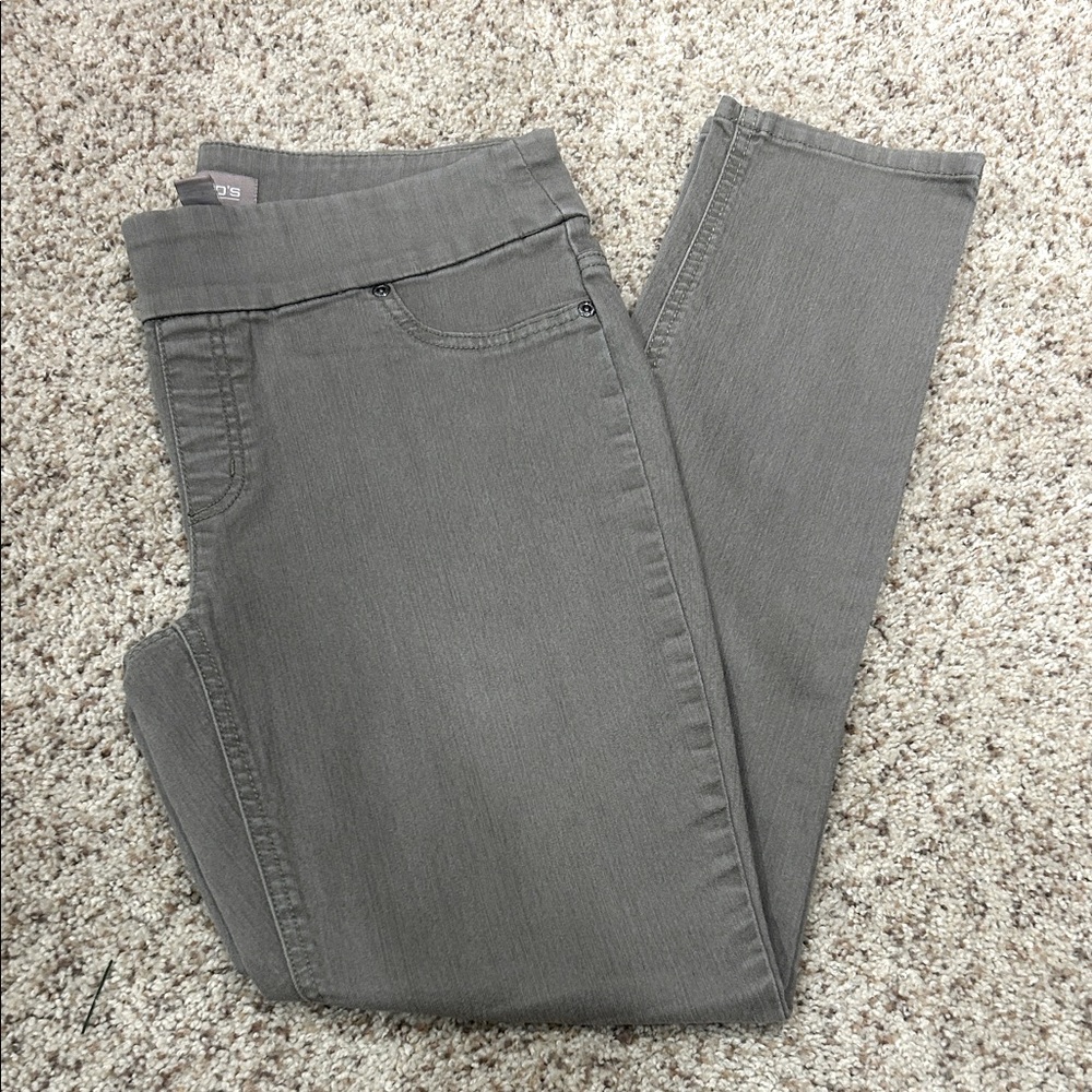 Chico's Gray Skinny Jeans
